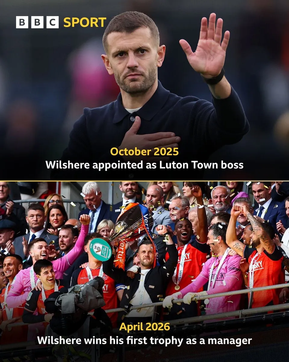 开云体育-执教开门红！前枪手中场威尔希尔率卢顿问鼎联赛锦标赛冠军